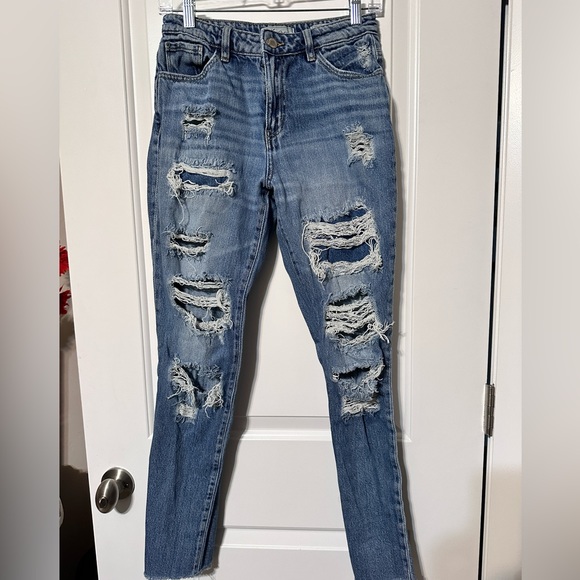 KanCan Ultra High Rise Taper Premium Denim Jeans. Size 25 - Picture 1 of 6